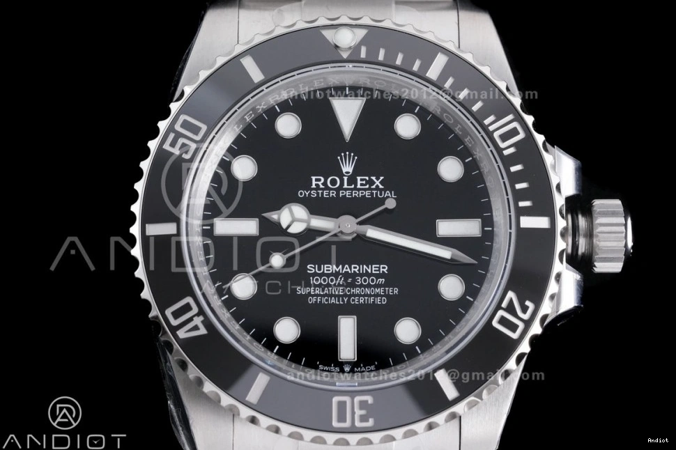 Best Edition No Steel Date Submariner 41mm VS3230 Ceramic Black 124060 904L 1:1 VSF 0114